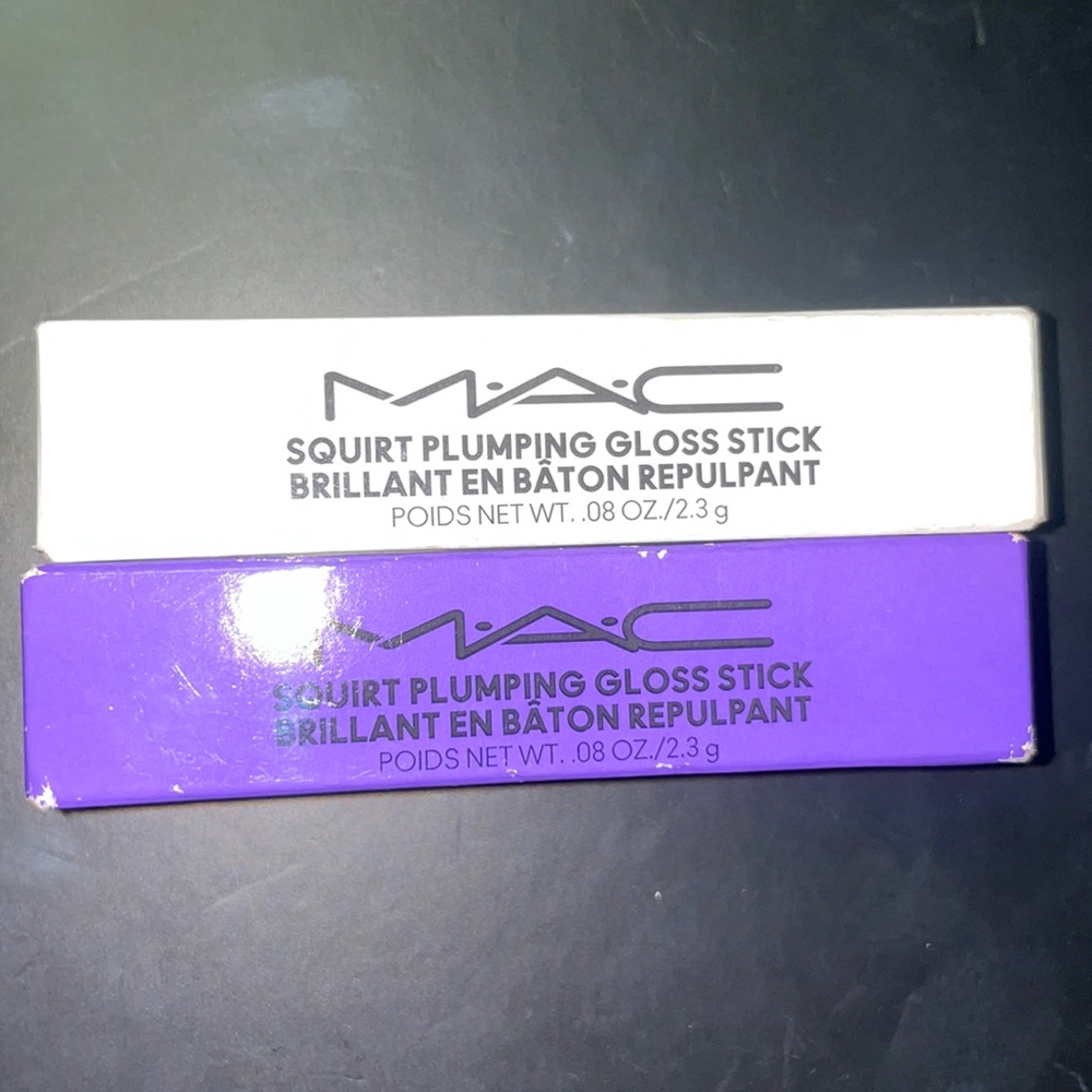 MAC Cosmetics Squirt Plumping Gloss Sticks Lot of 2 BNIB